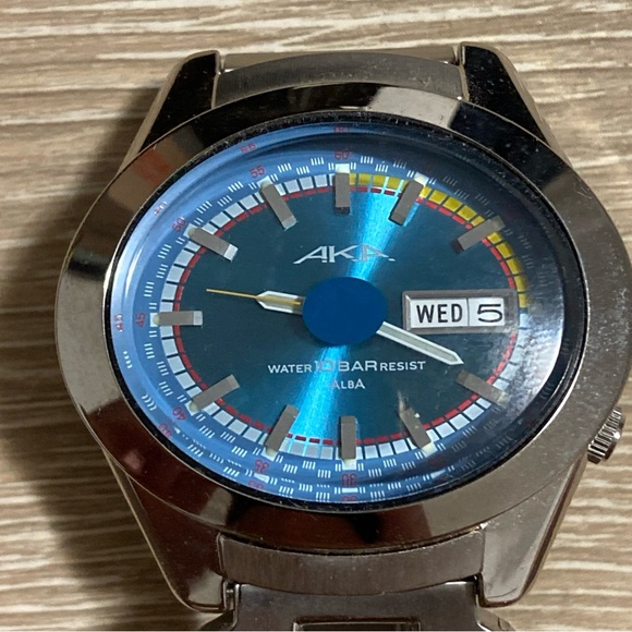 SEIKO ALBA AKA V743-5A10 Quartz Men's (Needs Servicing/New Batteries Needed) - Picture 9 of 9